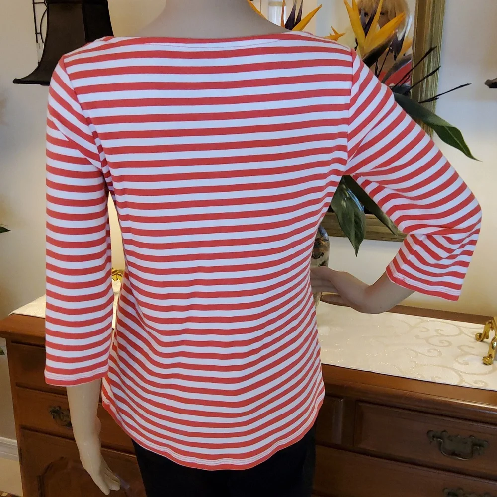 Embellished Stripe Top from Rafaella - Picture 6 of 10